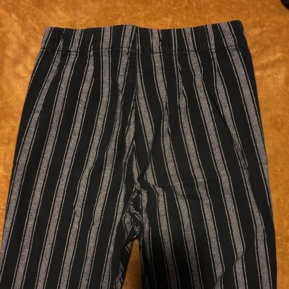 John Galt Black and Gray Striped Pants - Picture 3 of 4